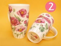 Dunoon Henley Porzellanbecher -Poppies-