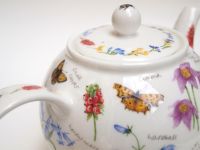 Dunoon Teekannen Wayside, Fine Bone China 1,2l