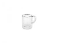 Glas Henkelbecher LI 250 doppelwandig