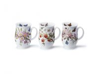 Porzellan Teebecher Kaffeebecher Dunoon Suffolk - Country Lane -