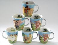 Dunoon Becher Nevis -Country Set - Fine Bone China