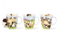 Dunoon Becher Nevis -Silly Sheeps- Bone China Porzellan