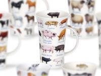 Dunoon Glencoe Porzellanbecher -Pigs-