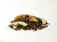 Mandarine-Kokos aromatisierter grüner Tee