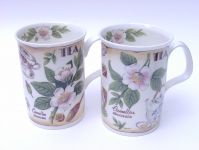 Porzellan Teebecher Roy Kirkham Lancaster - Tea Time -