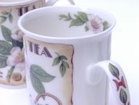 Porzellan Teebecher Roy Kirkham Lancaster - Tea Time -