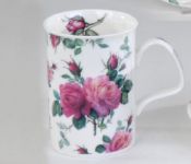Roy Kirkham Teebecher Kaffeebecher -English Rose Chintz- Form Lancaster