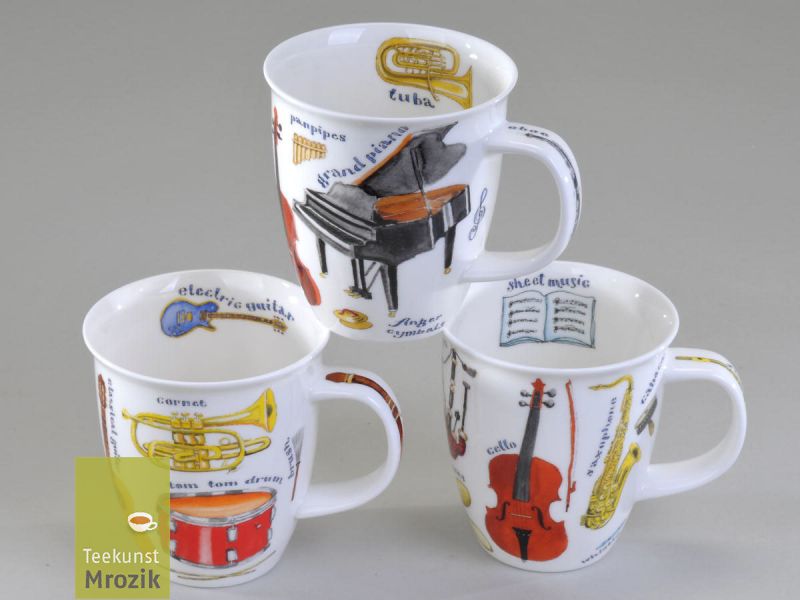 Dunoon Becher Nevis Making Music Fine Bone China EBay