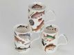 Porzellan Teebecher / Kaffeebecher Roy Kirkham Lancaster -Fishing-