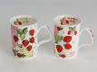 Roy Kirkham 2x Becher Strawberry Garden Lancaster
