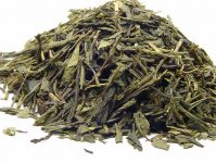 Vanille Sahne aromatisierter grüner Tee