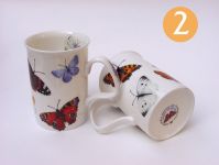 Roy Kirkham Becher Lancaster -Butterfly Garden- Schmetterlinge