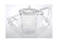 Teekanne aus Glas YAO 1,2l mit Sieb