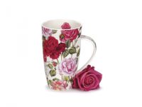 Dunoon Henley Porzellanbecher -Roses- Rosen