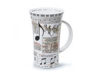 Dunoon Glencoe Porzellanbecher -Music-