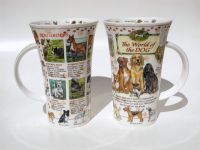 Dunoon Glencoe Porzellanbecher -World of the Dog-