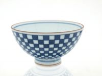 Teeschale Sumie Teecup blau-weiß