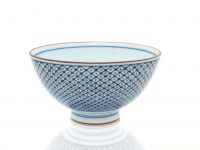 Teeschale Sumie Teecup blau-weiß