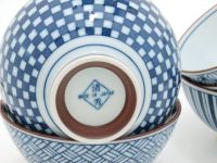 Teeschale Sumie Teecup blau-weiß