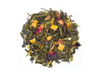Santa´s Hanftrunk BIO Grüntee mit Kräutern und Fruchtstücken, aromatisiert
