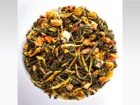 Heimatgefühl aromatisierter grüner Tee