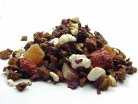 Erdbeer-Popcorn aromatisierter Früchtetee magenmild