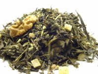 Walnuss aromatisierter grüner Tee