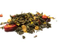 Engelsfrucht aromatisierter grüner Tee