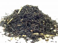 Rhabarber Sahne, schwarzer Tee aromatisiert