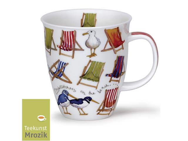 Dunoon Becher Nevis Seaside Fine Bone China Teekunst Mrozik