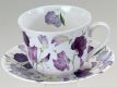 Roy Kirkham Jumbotasse Sweet Pea Wicken lila inkl. Untertasse