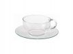 Teetasse Glas Medio 300ml Untertasse